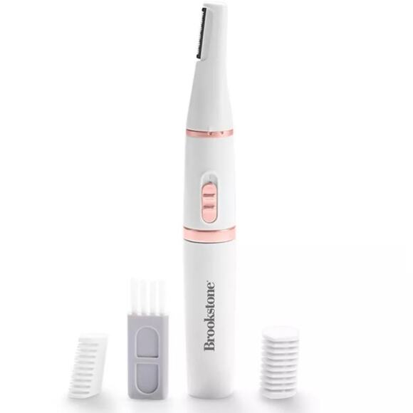 BROOKSTONE TRIMPRO CORDLESS PRECISION EYEBROW TRIMMER - Picture 3 of 7